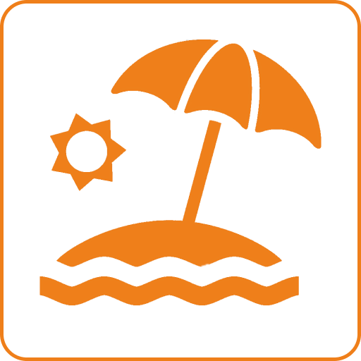 Галечный пляж - 30 м