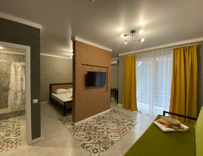 Студия 2-местная 1-комнатная студия - Отель Apsny Pearl / Апсны Перл Жемчужина Цандрипш